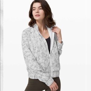 LuluLemon Reversible Jacket - Grey and White